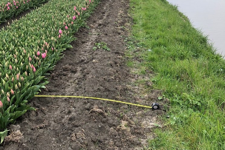 Jaarlijkse controle afvalwater bollentelers